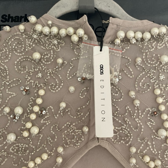 ASOS Edition Beaded Dress - Picture 7 of 14